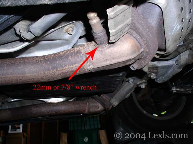 EFI: Replace the Sub Oxygen Sensors for Lexus LS400 LS430 LS460 1990-94