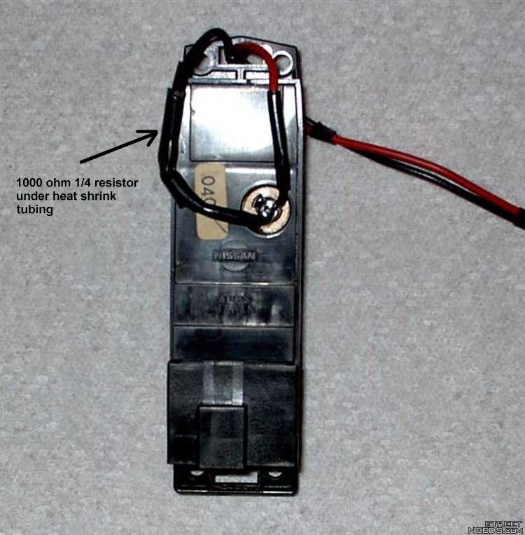 Interior Repairing Power Window Switch Illumination for Nissan 300ZX