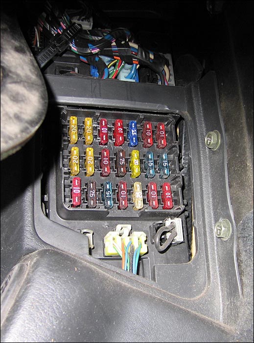 1990 Nissan 300zx fuse panel diagram #6