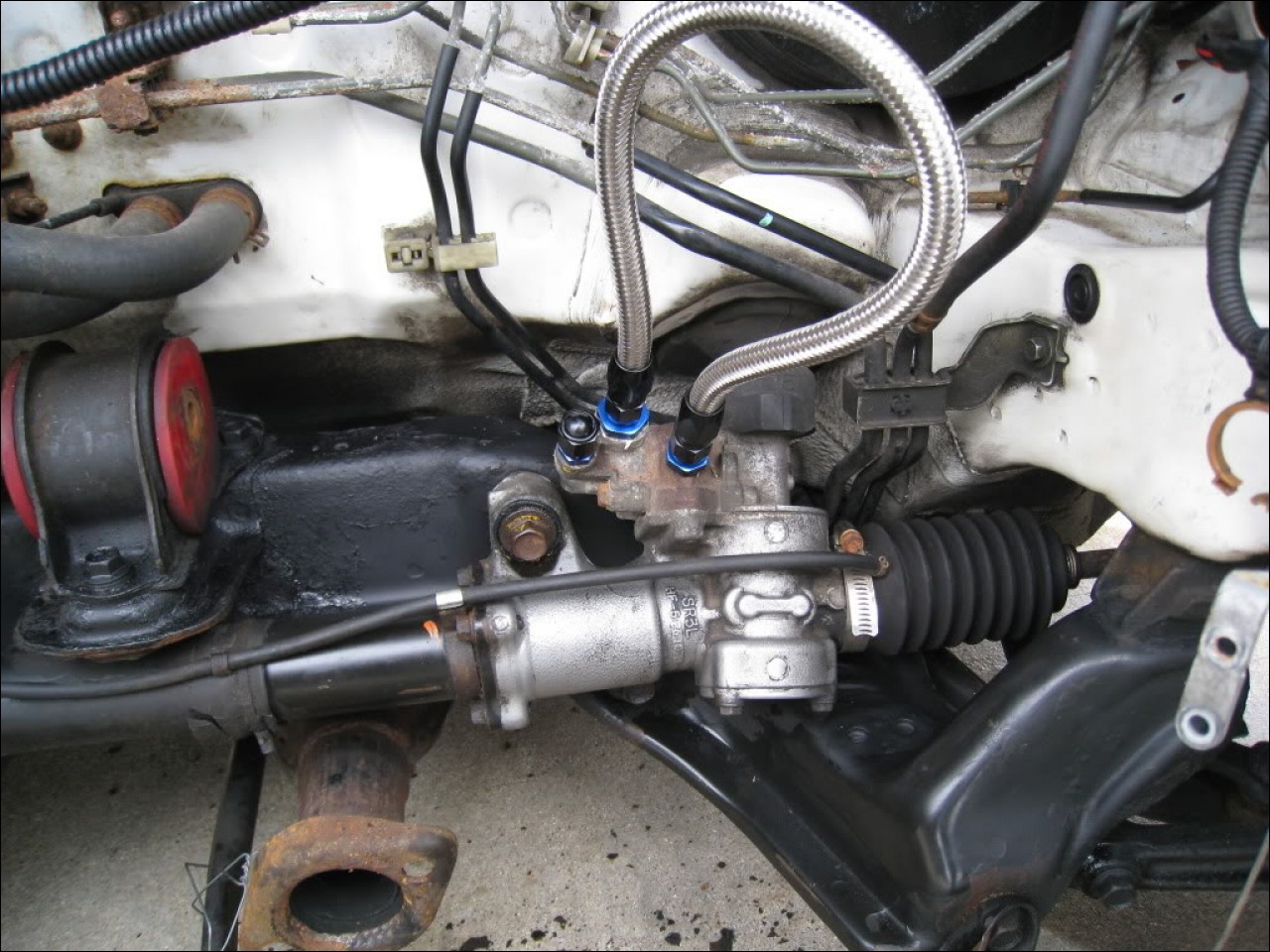 Honda civic power steering conversion #1