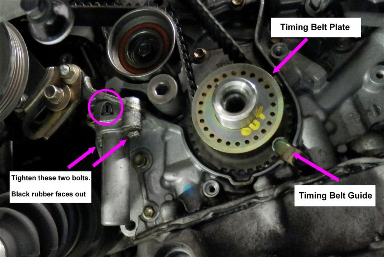 2001 Camry XLE 6cyl Timing Belt, Water Pump. Crank/Cam seals Part